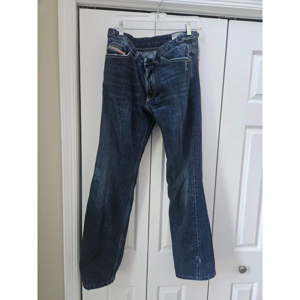 Diesel Leanty Jeans Wash 0071S Mens 30x30 Dark Wash Straight Leg Denim